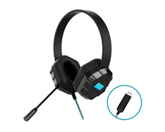 01H004 GUMDROP, DROPTECH B2 HEADPHONES W/MIC USB