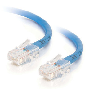 CTG-24368 CABLES TO GO, MPAK, 10FT CAT5E ASSEMBLED CBL, BLUE, 25PK