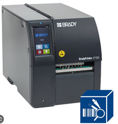 150773 BRADY PEOPLE ID, BRADYPRINTER I7100 300 DPI INDUSTRIAL LABEL PRINTER ESD-PROTECTED WITH PRODUCT AND WIRE ID SOFTWARE SUITE