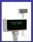 PD3200-BK LOGIC CONTROL PD3200 2LX20C 5MM AEDEX EMUL SER BLK<br />POLE DISPLAY 2X20 5MM RS232 AEDEX COMMAND SET - BLACK