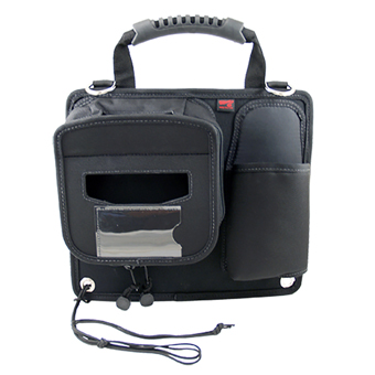 AA1065DW AGORA EDGE, ULTIMACASE BY AGORA, HONEYWELL DOLPHIN 99EX AND ZEBRA RW420 , FULL ROUTEPAD WITH ACCESORY POUCH, HANDLE AND OPTION TO ADD SHOULDER STRAP, NCNR