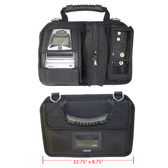 AC1798DWR AGORA EDGE, ULTIMACASE BY AGORA, HONEYWELL CN51 AND ZEBRA QLN320 , FULL ROUTEPAD WITH REMOVABLE OP CASE ACCESORY POUCH, HANDLE AND OPTION TO ADD SHOULDER STRAP, NCNR
