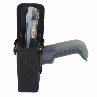 AD2028DW AGORA EDGE, ULTIMACASE BY AGORA, INTERMEC/HONEYWELL CK3X GUN, HOLSTER THAT FEATURES A METAL CELL CLIP FOR USER ATTACHMENT. OPEN DESIGN FOR LEFT OR RIGHT HANDED USE., NCNR