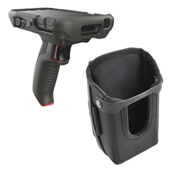 AJ3993DW AGORA EDGE, HOLSTER WITH WAIST PAD FOR HONEYWELL DOLPHIN CT60XP WITH TRIGGER HANDLE, NCNR