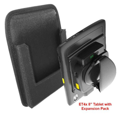 AN4997DW AGORA EDGE, HOLSTER WITH FIXED BELT LOOP AND D-RINGS FOR ZEBRA ET40/ET45 - 8"" TABLET WITH EXPANSION BACK