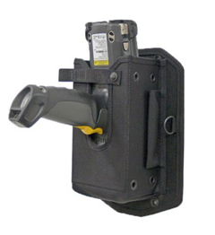 Y6992DW AGORA EDGE, MOUNTABLE HOLSTER WITH ZIP TIES AND D-RING TO ANCHOR TETHER FOR ZEBRA MC9000/MC9190 GUN