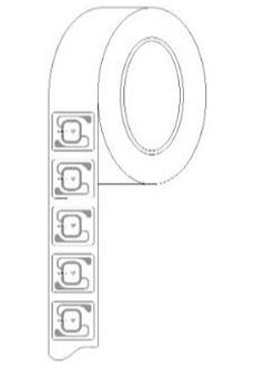 ALN-9714-WRW-T ALIEN, BIO TAG TEST ROLL, RFID TAG, UHF G2 WHITE,WET INLAY, HIGGS 4 IC, SOLD AS A ROLL