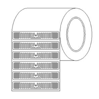 ALN-9730-WRW ALIEN, SQUIGLETTE, RFID TAG, WHITE WET INLAY, GEN 2, HIGGS 4, 20,000 TAGS PER ROLL +/- 10%, PRICE PER TAG