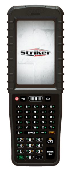 M7712-1300 AML, EOL REPLACED W/ M7712-1600-57, STRIKER ANDROID 8.1 MOBILE COMPUTER W/ ANTIMICROBIAL HOUSING, CCD SCANNING, 802.11 A/B/G/N/AC DUAL BAND RADIO, ALPHA KEYPAD, INCL. BATTERY, PT # ACC-7725 REQUIRED T