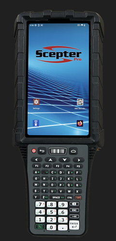 M8800-1601-57 AML, SCEPTER PRO, WI-FI 6E, 2D IMAGER, 47-KEY, HANDLE, CAMERA