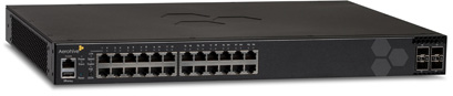 AH-SR-2124P AEROHIVE, ETHERNET GIGABIT SWITCH, SR2124P, 28 PORT GIGABIT ETHERNET SWITCH WITH 10G UPLINKS, 24XRJ45 408W 24P POE+, 4XSFP+ (OPTIC NOT INCLUDED) (POWER CORD INCLUDED; OPTICS (SFP/SFP+/DAC) NOT INCLUDED) - NON RETURNABLE