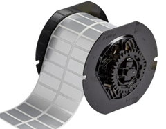 B33-53-435 BPI, NCNR, BRADY B33 SERIES METALLIZED GLOSSY POLY WITH .7 MIL ADHESIVE LABELS, .5 X 2 IN, 2500 LABELS PER ROLL