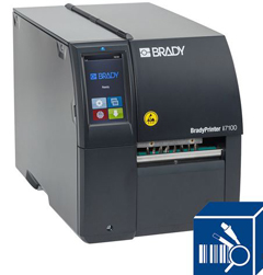 150775 BRADY PEOPLE ID, BRADYPRINTER I7100 600 DPI INDUSTRIAL LABEL PRINTER ESD-PROTECTED WITH PRODUCT AND WIRE ID SOFTWARE SUITE