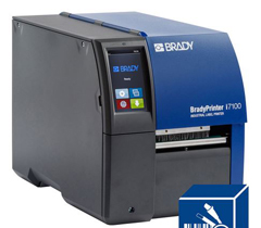 149050 BRADY PEOPLE ID, PRINTER, I7100 300 DPI, INDUSTRIAL LABEL PRINTER WITH PRODUCT AND WIRE ID SOFTWARE SUITE