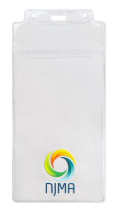 1840-1600 BRADY PEOPLE, CLEAR VINYL VERTICAL HOLDER WITH TUCK-IN FLAP, 100 IN A BAG
