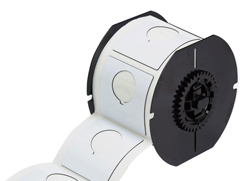 B30EP-170-593-WT BPI, BRADY RAISED PANEL PUSH BUTTON LABELS FOR B30 PRINTERS, 2.4X 2.4, POLYESTER, 145 LABELS, WHITE