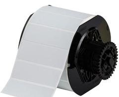 B33-18-435 BPI, NCNR B33 METALLIZED GLOSSY POLYESTER W .7 MIL ADHESIVE LABELS, 1 X 3 IN W, 1500 LABELS