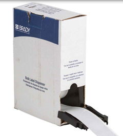 BM7C-2000-854-WT BPI, NCNR RETRO REFLECTIVE ALL WEATHER LABEL TAPE, BULK, FOR M7 PRINTERS, WHITE 2IN, 75 FT