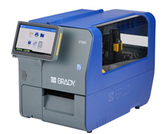 177715 BPI, NCNR BRADY PRINTER I7500 INDUSTRIAL LABEL PRINTER, PRODUCT AND WIRE SOFTWARE, 600 DPI