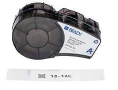 M21-137-499 BPI, AGGRESSIVE ADH MULT PURPOSE NYLON LABELS W RIBBON, FOR M210, M211 PRINTERS, .75"
