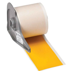 M7C-2000-595-YL "BRADY PEOPLE ID, ALL WEATHER PERMANENT ADHESIVE VINYL LABEL TAPE FOR M7 PRINTERS, 2" X 50, YELLOW"