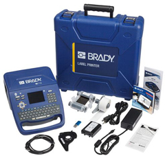 M710-WB-SFID BRADY PEOPLE ID, M710 BLUETOOTH AND WI-FI PORTABLE LABEL PRINTER WITH WORKSTATION SAFETY AND FACILITY ID SOFTWARE AND HARD CASE