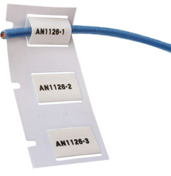 PS-500-2-YL BPI, PERMASLEEVE HEAT SHRINK WIRE AND CABLE LABEL, YELLOW, 1/2 IN DIA, FOR 1 IN CORE PRINTERS