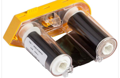 M61-R6610 BPI, NCNR R6600 SERIES HALOGEN FREE RIBBON FOR M6 PRINTERS, BLACK 2 IN 75 FT