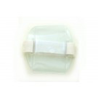 504-ARNW BRADY PEOPLE ID, ARM BAND BADGE HOLDER -VERTICAL, WHITE, SOLD IN PACKS OF 25, PRICED PER PACK