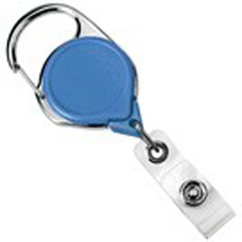407-N-RBLU BRADY PEOPLE ID, BADGE HOLDER-CLR BRDR-CC SZ-VRTCL-ROYAL BLUE-PACKED AND SOLD IN UNITS OF 100