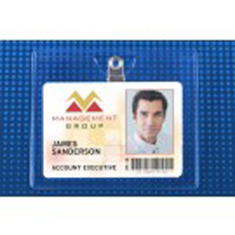 504-BG BRADY PEOPLE ID, PREMIUM BADGE HOLDER - CLIP-ON, X-LARGE CONVENTION- PACKED AND SOLD IN UNITS OF 100