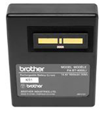 PA-BT-001-B BROTHER MOBILE, RECHARGEABLE LI-ION BATTERY, RJ-3050<br />RECHARGEABLE LI-ION BATT RJ-3050
