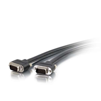 CTG-50216 CABLES TO GO, 25 FT SELECT VGA VIDEO CABLE MALE TO MALE, IN WALL CMG-RATED, BLACK