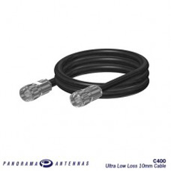 C32SP-10SMARV PANORAMA ANTENNA, 10M / 33", C32 ULTRA LOW LOSS, DOUBLE SHIELDED CABLE: SMA (M) - SMA (M) REV POL