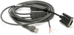 CBA-R13-S09EAR ZEBRA EVM/DCS, 7 FT, RS232 CABLE, NIXDORF BEETLE- DIRECT POWER, WITH EAS, STRAIGHT<br />CBL:RS232 EAS(NIXDORF BEETLE) 9FT ST US# J19470