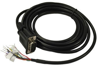 170676-000 CRADLEPOINT, SERIAL DB9 TO GPIO CABLE, 3 METERS, DROP SHIP ONLY, REQUIRES PARTNER AUTHORIZATION, NONRETURNABLE<br />GPIO CABLE DB9 BLACK 3M USED W/IBR1700 & PROD W/USB PORT W/ADAPT