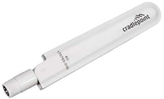 170765-000 CRADLEPOINT, WHITE, 600MHZ-2.7 GHZ LTE/4G/3G 4.5 2/3 DBI ANTENNA WITH SMA CONNECTOR (1X)  REPLACES CBA550, DROP SHIP ONLY, REQUIRES PARTNER AUTHORIZATION, NONRETURNABLE<br />MINI WHT 600MHZ 2.7GHZ CELLULAR 5IN ANT W/SMA CONNECTOR 1X USED
