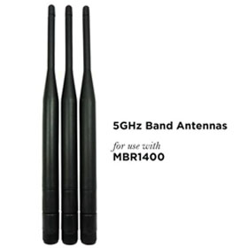 170558-000 CRADLEPOINT, DISCONTINUED REFER TO 170628-000 EXTERNAL 5 GHZ, WIFI ANTENNA, 3X, FOR MBR1400 5.0 GHZ EXTERNAL WIFI ANTENNAS FOR MBR1400 3 ANTENNAS