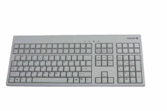 G86-71401EUADSC CHERRY, G86-71401 BLACK 17" USB KEYBOARD WITH TOUCHPAD. USPS CUSTOM US INTL 127 POSITION KEY LAYOUT WITH CLEAN KEY, IP 54 SPILL & DUST RESISTANT KEY FIELD. ESD LEVEL 4