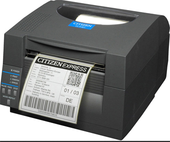 CL-S531II-EPUBK CITIZEN, BARCODE PRINTER CL-S531 TYPEII, DT, 300 DPI, WITH PREMIUM LAN, GRAY