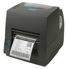 CL-S621II-EPUBK-P CITIZEN, BARCODE PRINTER, CL-S621 TYPE II, DT AND TT, 203DPI WITH PREMIUM LAN AND PEELER, GRAY