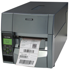 CL-S700DT-PF-P CITIZEN, CL-S700, BARCODE PRINTER, DIRECT THERMAL BAR CODE PRINTER, PARALLEL, PEELER, 4 INCH MAX, 203 DPI