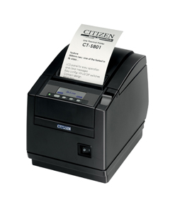 CT-S801IIS3ETWUBKP CITIZEN, EOL, THERMAL POS, CT-S800 TYPE II, TOP EXIT, ETHERNET (XML), 2.4G & 5G WI-FI, BK