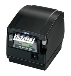 CT-S851IIS3UPUBKP CITIZEN, EOL, THERMAL POS, CT-S800 TYPE II, FRONT EXIT, POWERED USB, BK