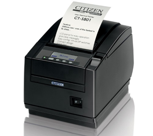 CTS801IIIS3ETWUBKP CITIZEN THERMAL POS, CT-S800 TYPE III, TOP EXIT, USB + ETHERNET + WI-FI (WFN4), BK<br />Thermal POS, CT-S800 Type III, Top Exit,<br />CITIZEN, THERMAL POS, CT-S801 TYPE III, TOP EXIT, USB + ETHERNET + WI-FI (WFN4), BK (WHITE UPON REQUEST, LEAD TIME MAY VARY)