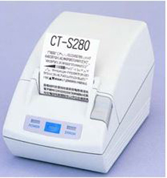 CT-S251UBUWH CITIZEN, THERMAL POS, CT-S251, FRONT EXIT, USB, WHITE