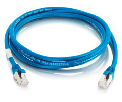 CTG-00796 C2G, 6FT CAT6 SNAGLESS STP CABLE-BLU