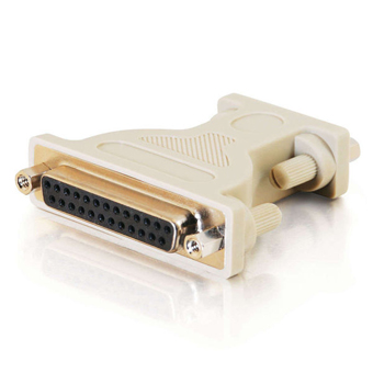 CTG-02472 CABLES TO GO, DB9 FEMALE TO DB25 FEMALE SERIAL RS232 NULL MODEM ADAPTER