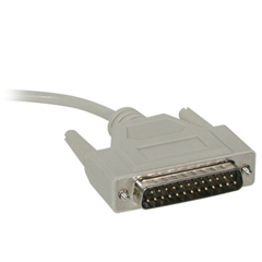 CTG-09445 C2G, EOL, 25FT DB9 FEMALE TO DB25 MALE SERIAL RS232 MODEM CABLE