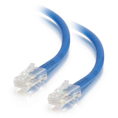 22161 C2G, CABLES TO GO, 100FT CAT5E NON-BOOTED UNSHIELDED (UTP) ETHERNET NETWORK PATCH CABLE-BLUE<br />100FT CAT5E BLUE ASSEMBLED RJ45 M/M PATCH CABL 350MHZ